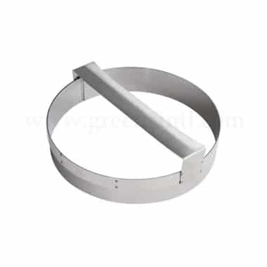 GOBEL plain round Cutter with handle Galette des Rois D 280 x h 42 mm