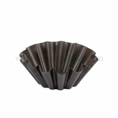 GOBEL Non-stick Brioche large ribs  flat bottom  D200/97 x  h 72 mm
