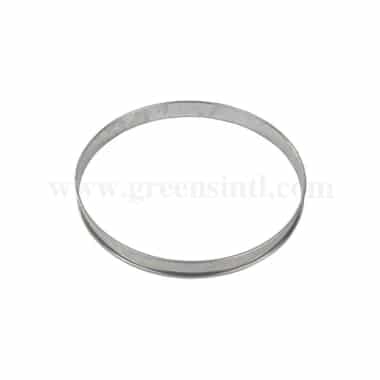 GOBEL Stainless steel Tart ring rolled edges D200 x h20 mm