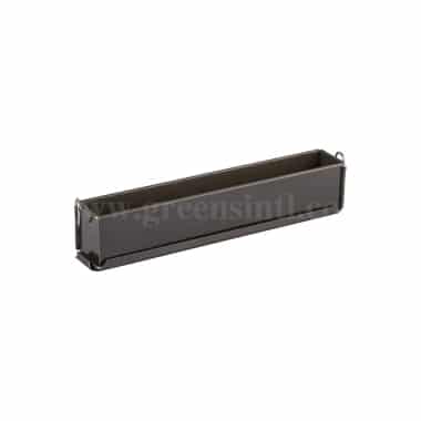 GOBEL Non-stick Plain long pâté (mini) hinged Removable base -500 x 40 x 60 mm