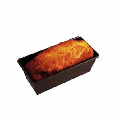 GOBEL Non-stick Folded Cake Mould with Wire Edge 210 x 90 mm ext / 185 x 65 mm int - h70 mm