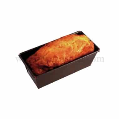 GOBEL Non-stick Folded Cake Mould with Wire Edge 240 x 90 mm ext / 215 x 65 mm int - h70 mm