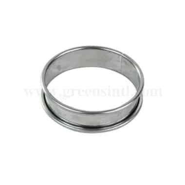 GOBEL Stainless steel Tart ring rolled edges D70 x h20 mm