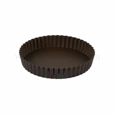 GOBEL Non-stick High fluted round pie dish Removable bottom D 240/225 x h 35 mm