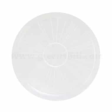 GOBEL Plastic Divider Translucent (white) D 370 mm