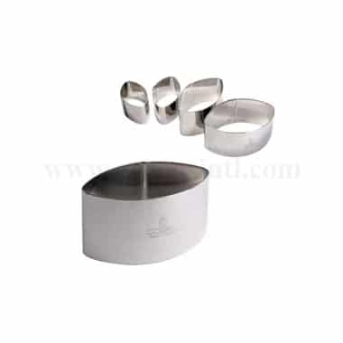 GOBEL Calisson Pastry Cutters 28 x 30 x 45mm