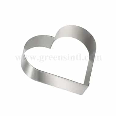 GOBEL Heart Cake Ring 180 x 160 x h 45 mm