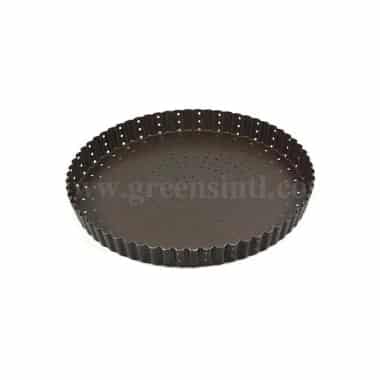 GOBEL Non-stick Perforated Round fluted pie dish D260 x h25 mm