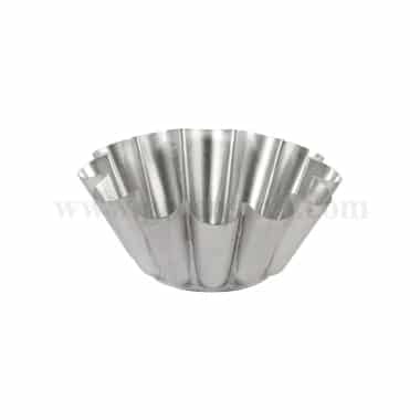 GOBEL Aluminium Brioche Mould with Ball Bottom 220/115 mm - h95 mm