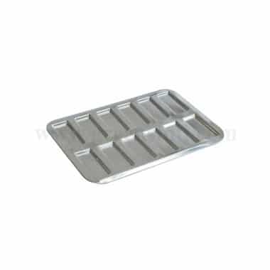 GOBEL Tin plate for mini financiers or pink biscuits from Reims 290 x 198 mm