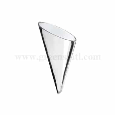 SOLIA Mini Cone Transparent / Dessert Cups 60/45 x h100mm-30ml-20 Pcs