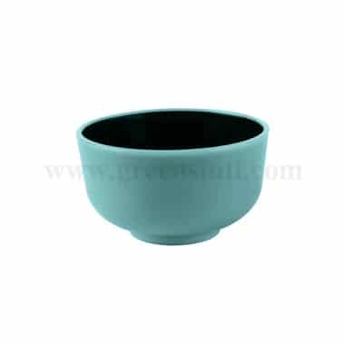 SOLIA Thai Mini Bowl Turquoise & Black 30 ml-10 Pcs