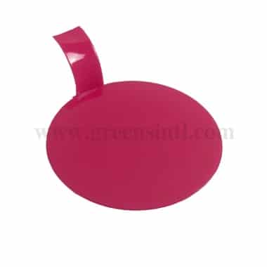 SOLIA Disc Palet Dish Dark Red D 80 x h20 mm-100 Pcs