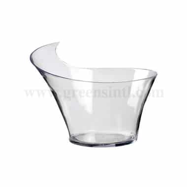 SOLIA Wave Mini Dish Cup Transparent /Dessert Cups 85 x 73 x 60 mm- 80 ml-200 Pcs