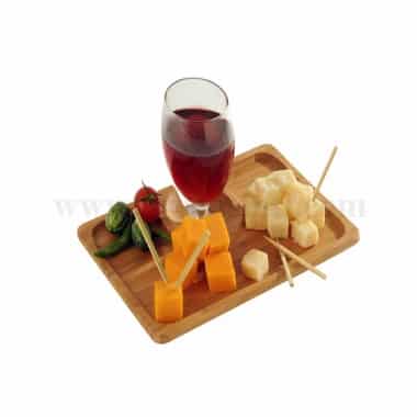 SOLIA Bamboo Cocktail Plate 205 x 127 mm