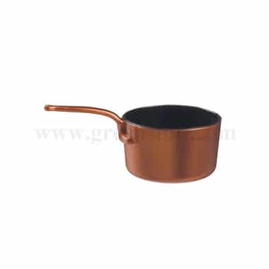 SOLIA Eskoffie Mini Sauce Pan Copper-Black D 50 x h41 mm-45 ml-24 Pcs