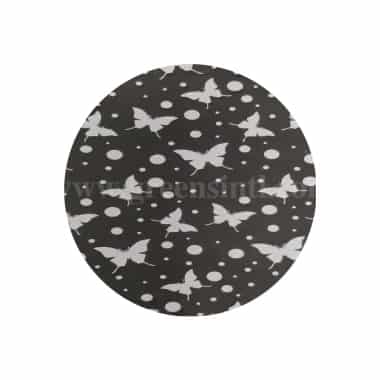 GREENS CHOICE Chocolate Transfer Sheet Butterflies White 250 x 350 mm-50 Sheets