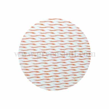 GREENS CHOICE Chocolate Transfer Sheet Orange Waves 250 x 350 mm-5 Sheets