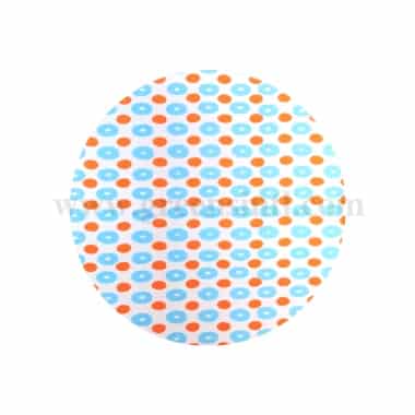GREENS CHOICE Chocolate Transfer Sheet Circles Blue and Orange 250 x 350 mm-5 Pcs