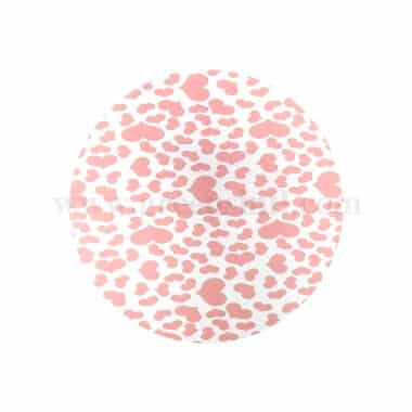 GREENS CHOICE Chocolate Transfer Sheet Heart Pattern Pink 250 x 350 mm-5 Sheets