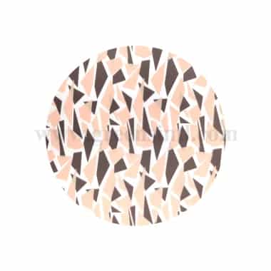 GREENS CHOICE Chocolate Transfer Sheet Mosaic Brown and Pink 250 x 350 mm-5 Sheets