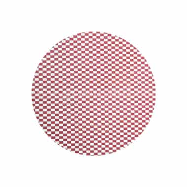GREENS CHOICE Chocolate Transfer Sheet Checker Pattern Red 250 x 350 mm-5 Sheets