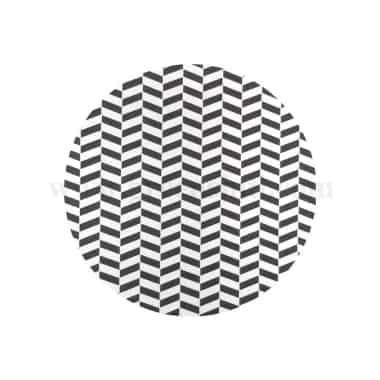 GREENS CHOICE Chocolate Transfer Sheet Herring Bones White 250 x 350 mm-5 Sheets