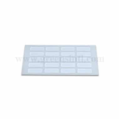 GREENS CHOICE Chocolate Decorations Stencil-Rectangular 70 x 30 mm-20 Indents