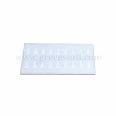 GREENS CHOICE Chocolate Decorations Stencil-Christmas Tree 24 x 35 mm-18 Indents