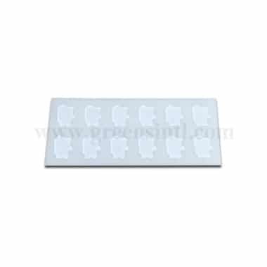 GREENS CHOICE Chocolate Decorations Stencil-Bear 40 x 45 mm-12 Indents