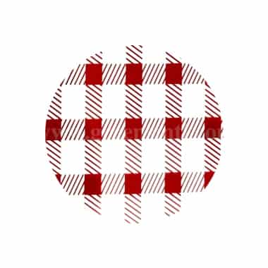 GREENS CHOICE Chocolate Transfer Sheet Plaid Pattern Red 250 x 350 mm-40 Sheets