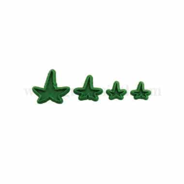 JEM Foliage Cutters - Pointed Ivy Set of 4