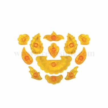 JEM Border Cutters -Floral Applique Jacobean Style Set of 12