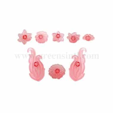 JEM Borders Cutters - Floral Scrolls & Trims Set of 8