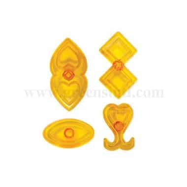 JEM Borders Cutters - Hollow Side Set of 4