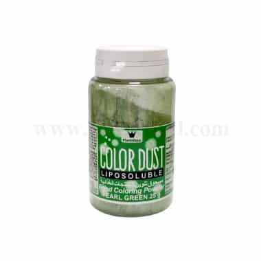 MARTELLATO Green Powder Pearl - 25g - Azo(Chocolate Color Powder)
