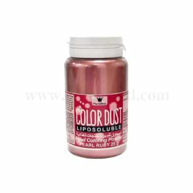 MARTELLATO Ruby Powder Pearl - 25g - Azo Free (Chocolate Color Powder)