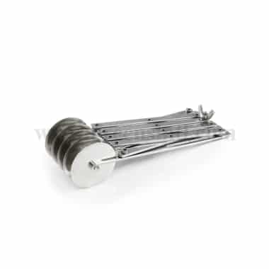 Expanding Pastry Cutter Straight Blade - 5 / Dough Wheel Cutter