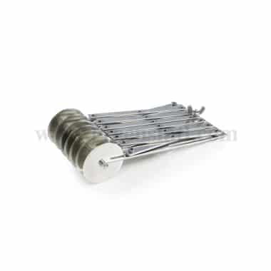 MARTELLATO Expanding Pastry Cutter Straight Blade - 7 / Dough Wheel Cutter