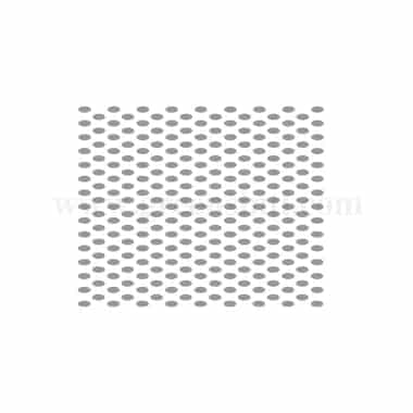 MARTELLATO Decorative Stencil Oval