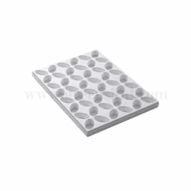 MARTELLATO Mould for Mignon Oval 53 x 32 x h 25 mm-48 Pcs