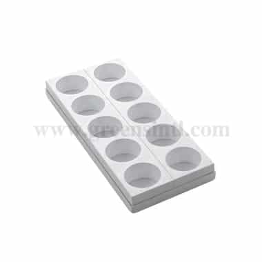 MARTELLATO Plastic Mould For Monoportions Round D 65 x h 40 mm