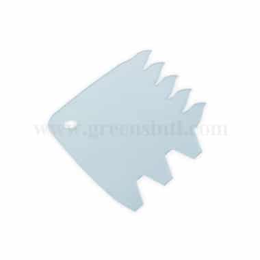 MARTELLATO Plastic Transparent Scrapper 145x150mm