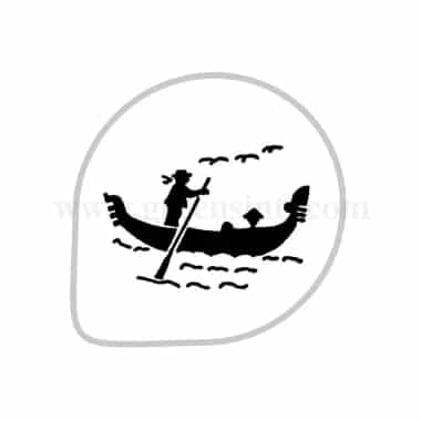 MARTELLATO Stencil Deco.Boat D260mm