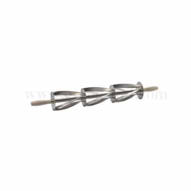 MARTELLATO Triple Croissant Cutting Roller 180x200mm