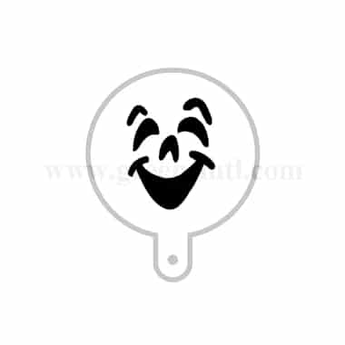 MARTELLATO Stencil For Cappuccino Face D 95 mm