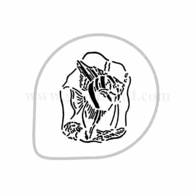 MARTELLATO Stencil Fish D260mm