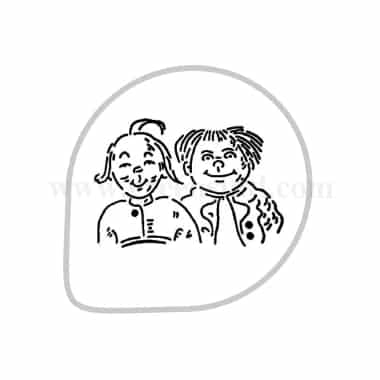 MARTELLATO Stencil Children D260mm
