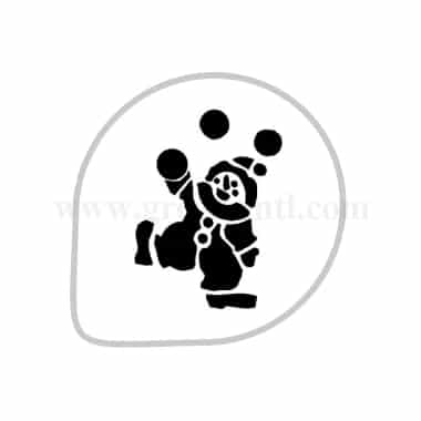 MARTELLATO Stencil Clown D260mm