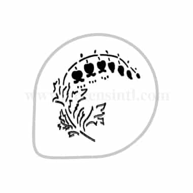 MARTELLATO Stencil Flower D260mm